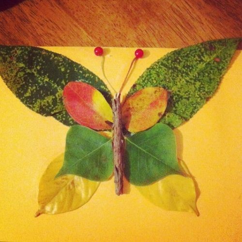 Art & Craft → Leaf Painting – Malayalam - Sri Sathya Sai Balvikas