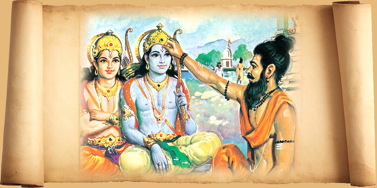 Rama Accompanies Vishwamitra