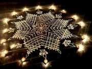 Day 14: Puja Room Rangolis