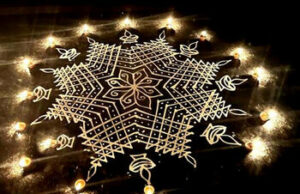 Day 14: Puja Room Rangolis