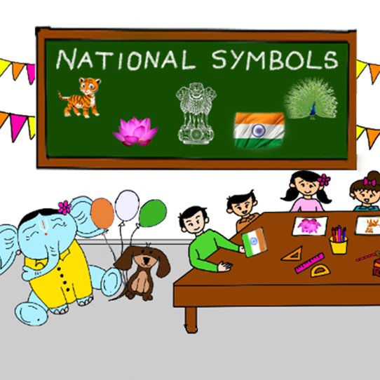 National symbols of india Black and White Stock Photos & Images - Alamy