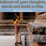 Dedicate all your thoughts,