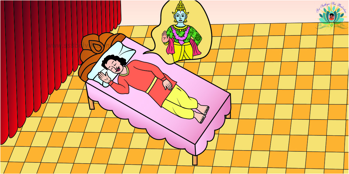 Lord Vittala appears in zamindar's dream